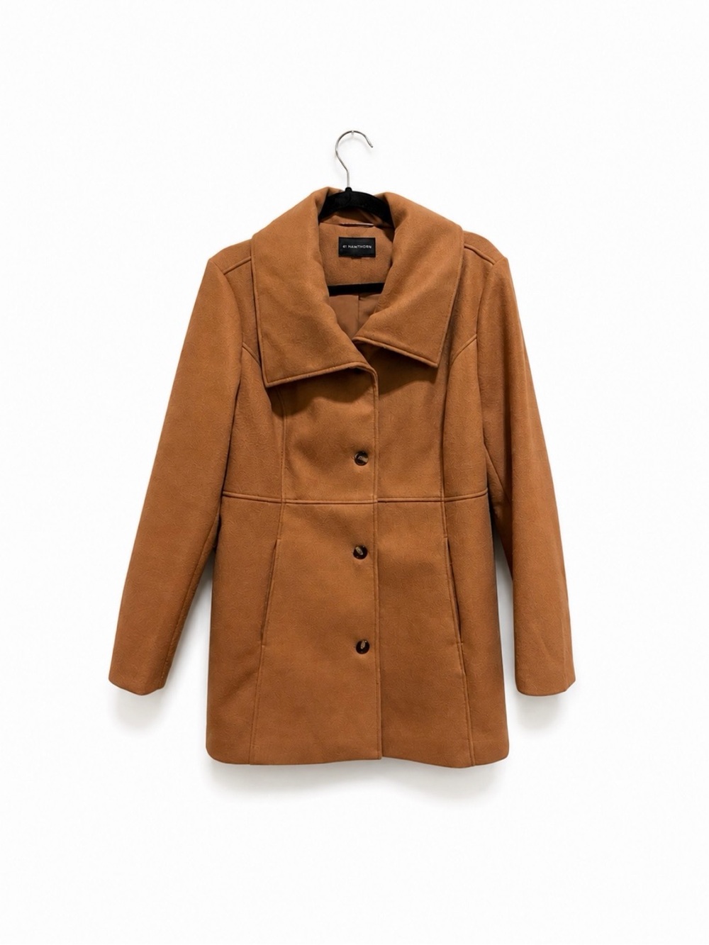 41 Hawthorn Sherry Wide Collar Trench Coat - Camel